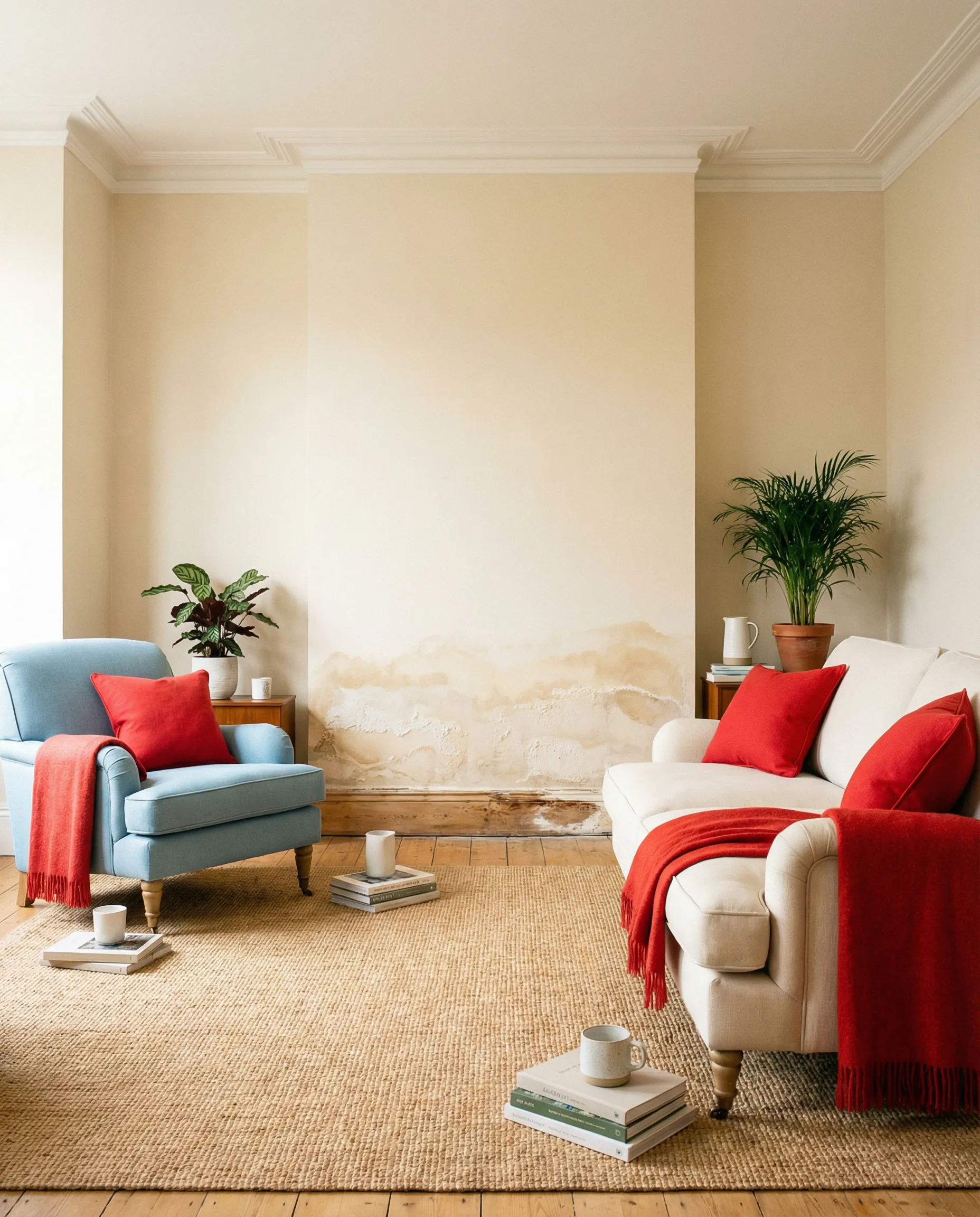 Humedad por capilaridad en Sant Boi